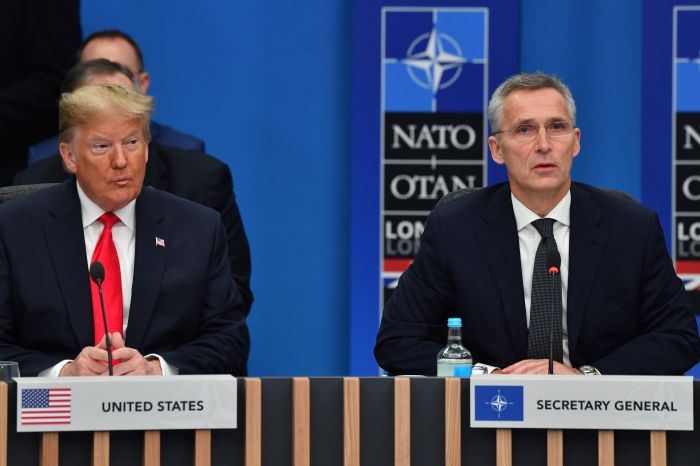 Donald Trump declares victory in US presidential election | News UK ... Trump Scores Big NATO Win
